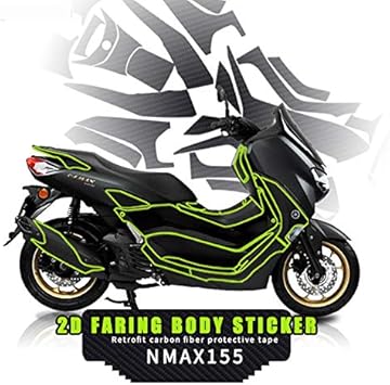 Amazon Com Pro Kodaskin 2d Printing Body Fairing Protector Sticker Body Full Kits Decoration Decal Compatible With Yamaha Nmax155 Nmax 155 2020 Automotive