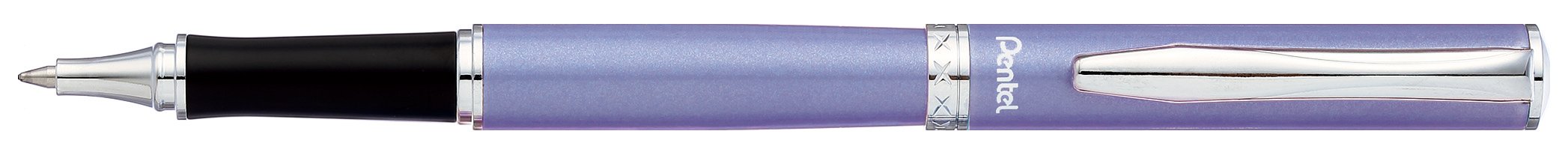 Pentel K611 Sterling Energel 0.7mm Purple Barrel in case