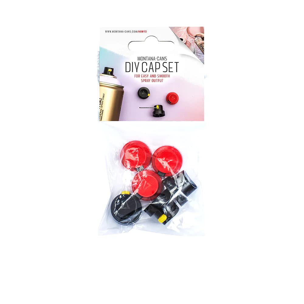 Montana 481390 Diy Cap Set, 15cm-25cm Size, Pack of 6