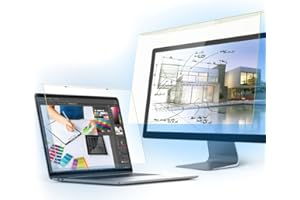 Sview Anti Blue Light Screen Protector Panel for 19 inch Diagonal PC Anti-UV Eye Protection Filter Film - Widescreen Laptop a