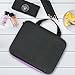 Essential Oils Carrying Case for 30 Bottles, Hard Shell 5/10/15 ML Essential Oils Bottles Travel Storage Case Organizer with EO Bottle Opener and 384 Stickers by Boulou