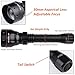 Evolva Future Technology T50 IR 50mm Lens Infrared Flashlight Night Vision Torch Light - Infrared Light is Invisible to Human Eyes - To be used with Night Vision Device