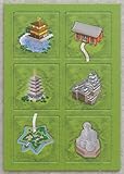 Carcassonne - Monasteries in Japan - Wahrzeichen in Japan