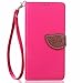 iPhone 7 Plus Leather Case,iPhone 7 Plus Wallet Case,iPhone 7 Plus Case,Lincde Linycase PU Leather Wallet leaf Style Flip Book Cover with Credit Card Holder for iPhone 7 Plus 5.5