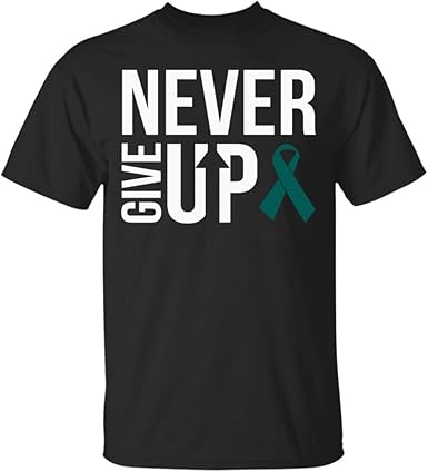 Ovarian cancer t shirts funny Clearance