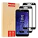 [3-Pack] Pulen for Samsung Galaxy S10e Screen Protector,HD Clear Full Screen Coverage [Scratch Resistant][Easy-Install] 9H Tempered Glass for Samsung Galaxy S10e,5.8''(Black)