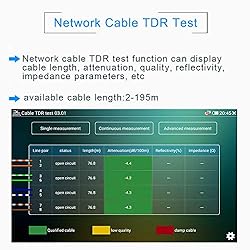 CCTV Camera Tester-Support up to 6K IP Camera and