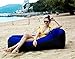 HAKE Dual Purpose Inflatable Sofa with Portable Carry Bag for Outdoor and Indoor use (U-Shape Pillow+Chair) (Purple Lounger)