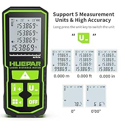 Huepar 196FT/60M Rechargeable Laser Measuring Tool