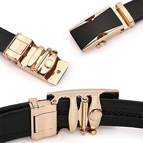 Men's belt, Iztor Genuine Leather belt with Buckle and Enclosed in Gift Box