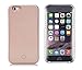 LONHEO iPhone 7 Illuminated Cell Phone Case with Independent Rechargeable Battery iPhone 7 Led Illuminated case Great for a Bright Selfie and Facetime - Rose Gold