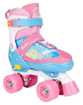 Rookie Fab Junior verstellbare Rollschuhe Kinder rosa