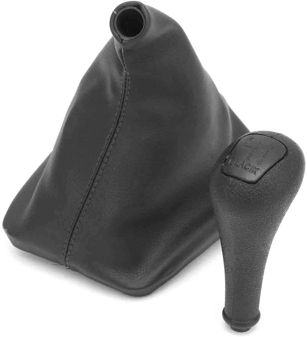 4 Speed Car Gear Stick Shift Knob & Gaiter Cover For Mercedes-Benz W123 W140 W202