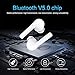 Wireless Earbuds,Bluetooth Headphones Mini in-Ear Headsets Sports Earphone with True Wireless Earbuds and Built-in Charging case Compatible with Airpods Android/iPhone(White)thumb 3