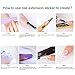 Saviland Builder Gel - Glitter Gel Nail Kit 6 Colors Nail Extension Gel Nail Enhancement Manicure Kit for Gel Polish Starter and Professional Nail Technician Gift Box Set