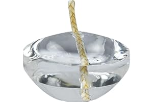 Zest Candle 12-Piece Floating Candles, 1.75-Inch, Clear Gel