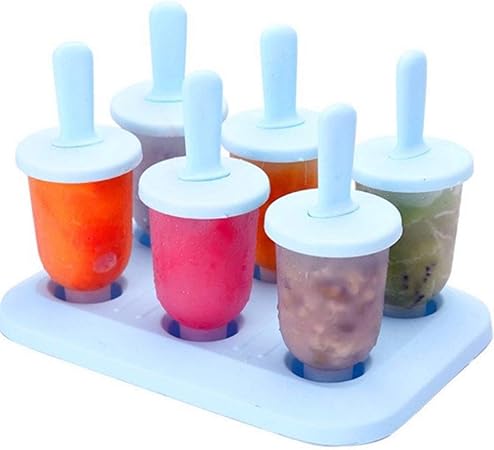 Wanglxst Mould Popsicle Molds Ijspopmakers Met Beschermend Deksel Ijslolly Vormen Mal Voor Kinderen Volwassenen Diy Popsicle Mold Safe Amazon Nl
