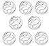 YOFAN 8-Pack Milkshake Protein Blender,Wire Mixer Mixing Ball For Shaker,Drinking Bottle Cup (304 Food Grade Stainless Steel)
