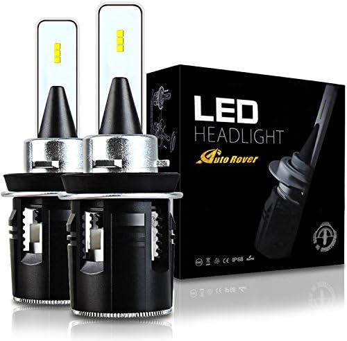 AUTO ROVER H11 LED Headlight Bulbs, 42W 6000K 10400Lumens Super Bright H8 H9 CSP Chips Conversion Kit