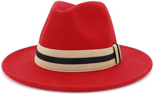ladies red felt hats