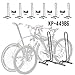 CyclingDeal Adjustable 1-6 Bike Floor Parking Rack Storage Stands Bicycle