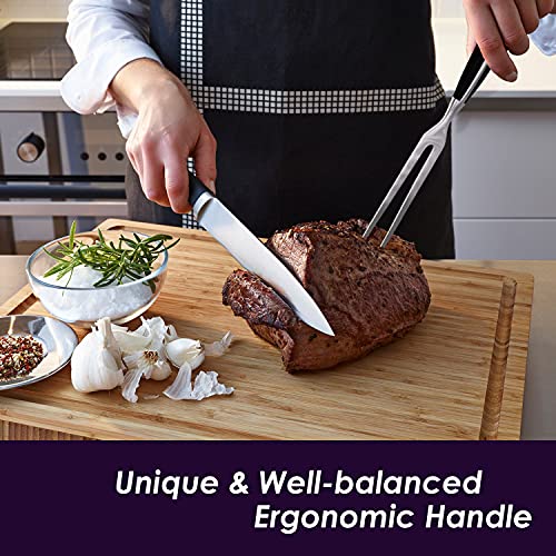Kaycrown Stainless Steel Carving Fork For Meat Cook Forks Meat Fork BBQ