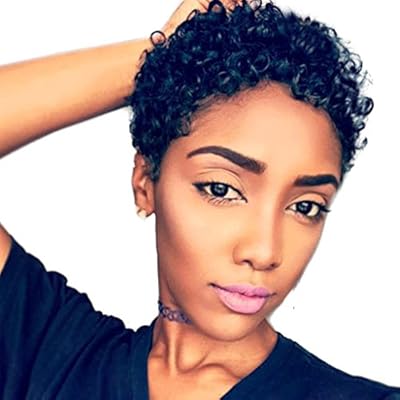 Amazon Com Wwqy Sports Human Hair Capless Wigs Human Hair Curly