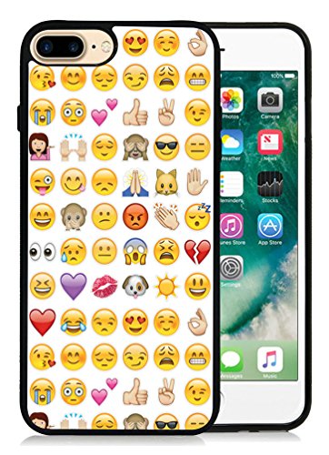 Minffc Unique With emotion emoji design Protective Case Cover For Iphone 7 Plus 5.5 Inch