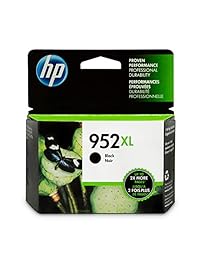 Cartucho de tinta negra original de alto rendimiento HP 952XL (F6U19AN)
