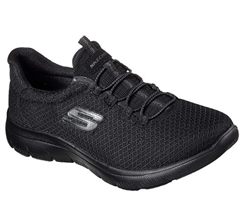 Skechers Sport Summits Women's Slip On 7 C/D US Black-Black