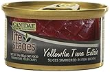 CANIDAE All Life Stages Cat Wet Food Yellowfin Tuna Entrée, 3 oz (12-Pack)