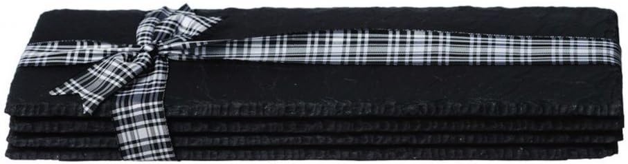 Just Slate Triple Slate Coasters/Mini Cheese Boards - Set of 4