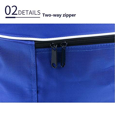 Ouxiong Fencing Mask Storage Bag - Water-Resistant Mask Protective Bag for Epee/Foil/Sabre - Fencing Equipment/Fencing Sport/Fencing Gear/Fencing Accessories (A-RED)