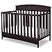 Delta Children Sutton 4-in-1 Convertible Crib, Espresso Java