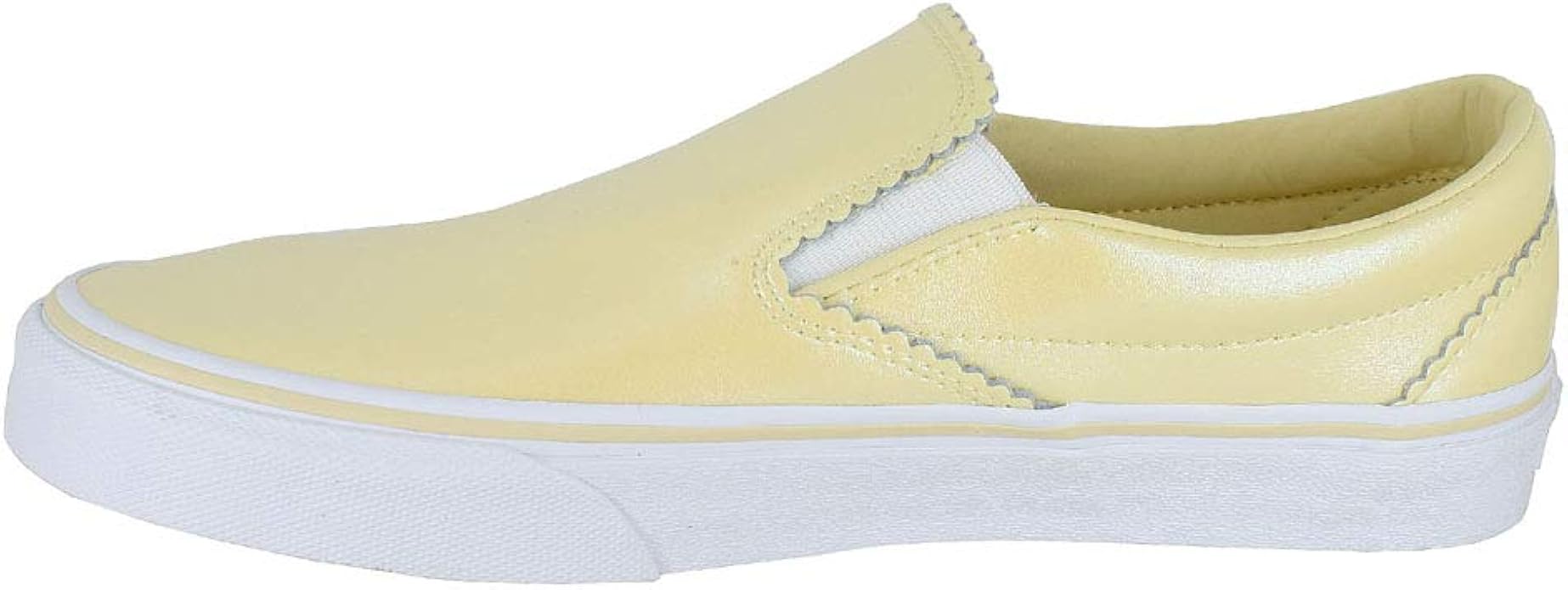 vans classic slip on pearl suede