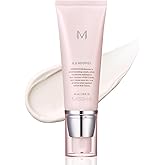 MISSHA M BB Boomer Primer for Face I Creamy-Soft, Illuminating Makeup Primer for Dewy Finish, Hydrating Radiant Cream, Moisturizing Makeup Base, Glass Skin, 1.35 Fl oz/40ml
