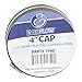 Supply Giant 3962 Flexible PVC Pipe Cap with Stainless Steel Clamps, 4