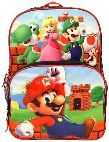 super mario bookbag