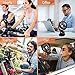 QTECLOR Desk Fan Clip Stroller Fan 2022 Table Fan 40 Hours(Max Working Time) Quiet Fan 360° Rotation 4400mah Mini Fan for Indoor Outdoor Activies