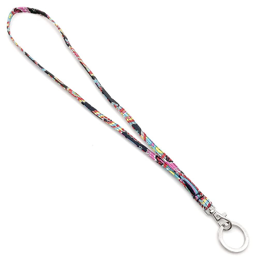 Poromoro Key Lanyard/Necklace Strap/Keychain Holder With Ring for Women/Men/Police/Nurse/Sheriff (1pcs, B3)