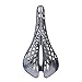 UNISTRENGH Comfy Uprated Version Ultralight Mountain Bike Road Bicycle Hollow Out Spider Saddle Seat Cushion Bicycle Accessories, Gray/Blackthumb 2