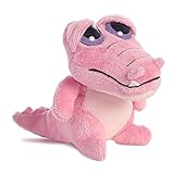 Aurora World Dreamy Eyes Plush Pink Gator with Magical Sound