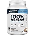 Transparent Labs Grass-Fed Whey Protein Isolate - Naturally Flavored, Gluten Free Whey Protein Powder with 28g of Protein per Serving & 9 Amino Acids - 30 Servings, Oatmeal Chocolate Chip Cookie