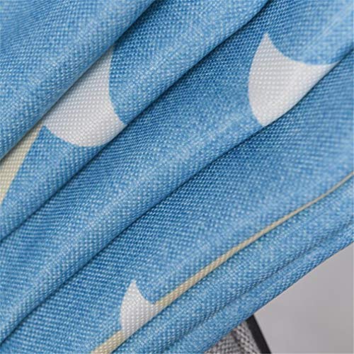lehao397 Bean Sprouts Printing Curtains Blackout Curtains Thermal Insulated Window Treatment for Bedroom Living Room,Blue