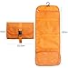 Hanging Travel Toiletry Bags Cosmetic Pouch Handbag Waterproof Compact Toiltry organizer Christmas Gifts Orange (1 Orange)