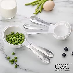COOK WITH COLOR 12 PC Measuring Cups Set and