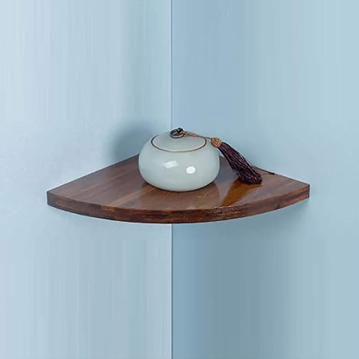 Shelves Eckregal Wandregal Bambus Rustikales Badezimmerregal