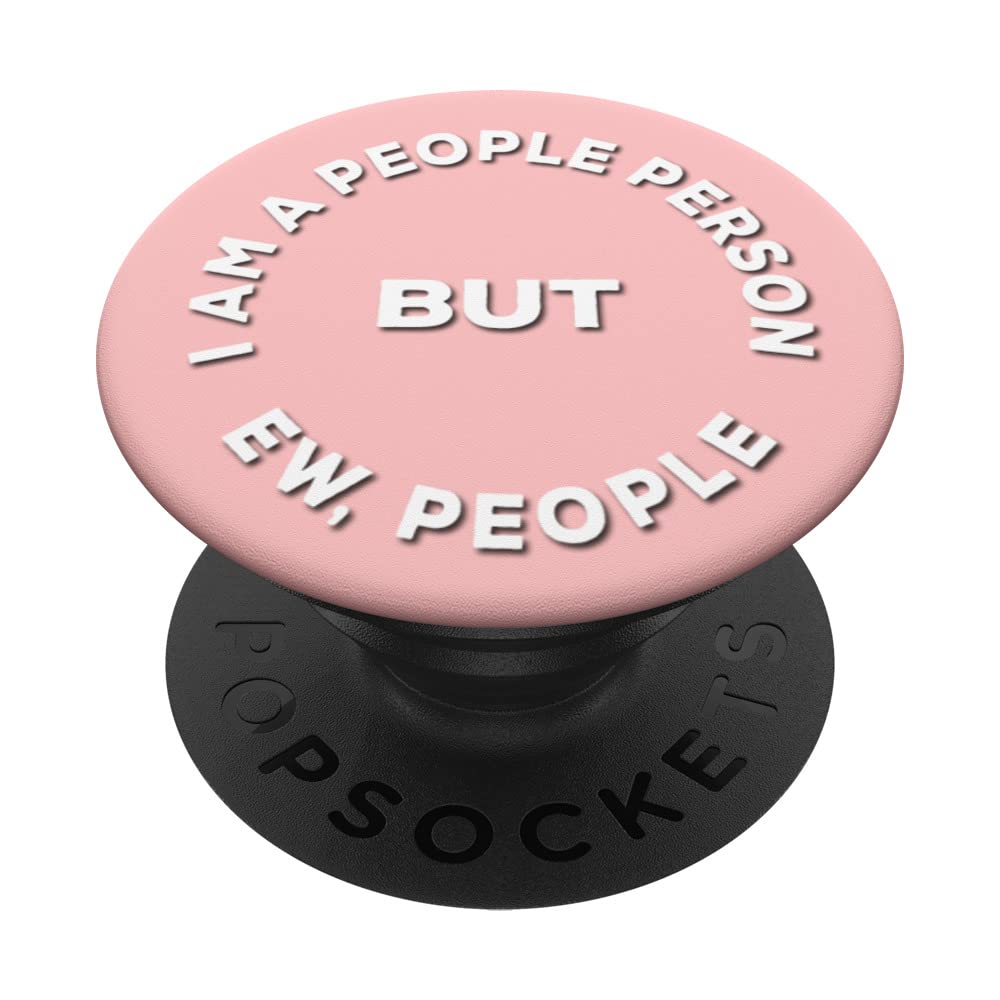 Funny Introvert Hipster Antisocial Anti Social Distance PopSockets Swappable PopGrip