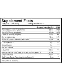 ergogenix ergopre Pre-Workout, Piña Mango, 390 gramo, PRE-AB-30-345, 1, 1