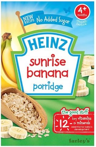 heinz sunrise banana porridge